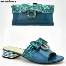 Load image into Gallery viewer, New Arrival Luxury Shoes Women Designers Nigerian Shoes and Matching
