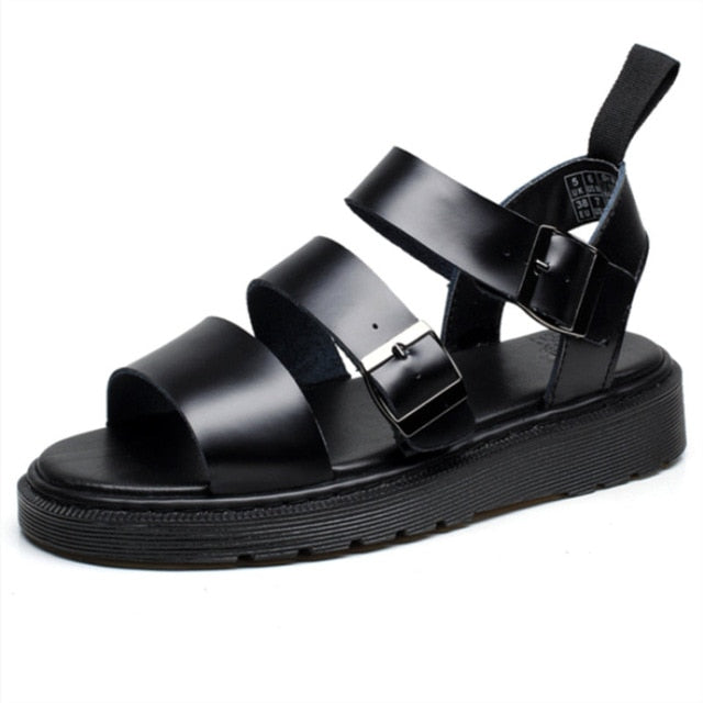 2020 Doc Men's Martins Shoes Summer New Style Outdoor Non-slip Breathable Men Fashion Trend Black Beach Shoes Casual Sandals Men