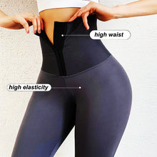 Load image into Gallery viewer, High Waist Trainer Sports Leggings for Women. Push Up Butt Lifter Shapewear, Slimming Tummy Control Pants
